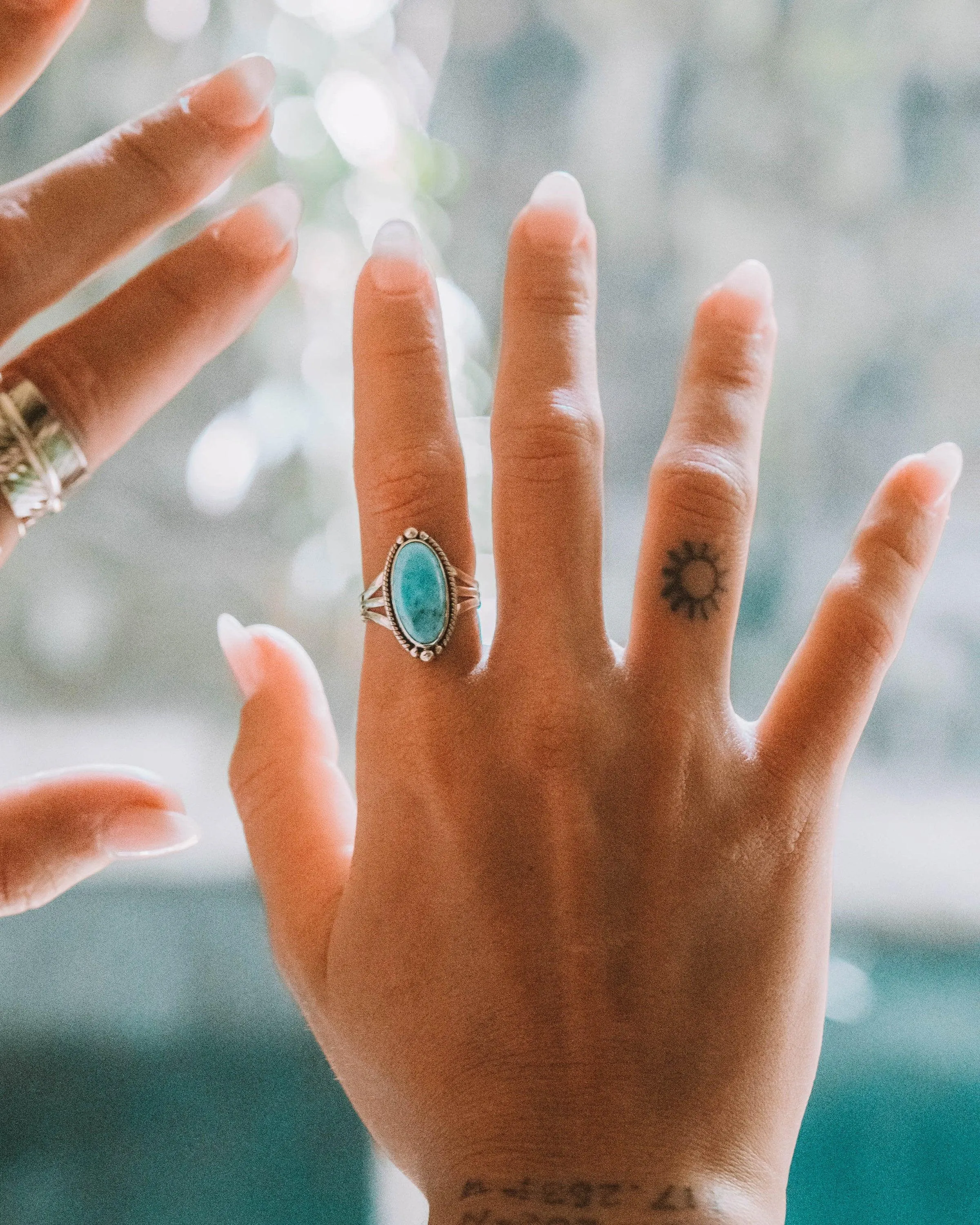 Turquoise Ring ~ Sterling Silver 925 ~ MR249